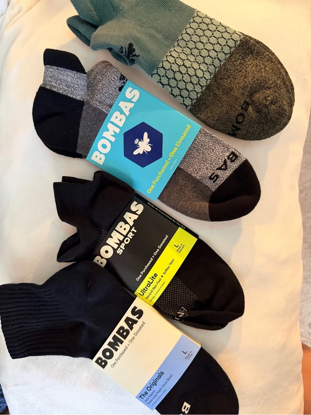 Bombas Sock Bundle Size Mens Large